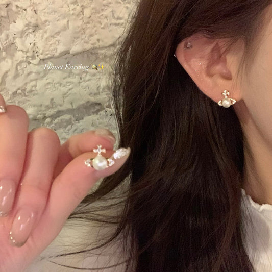 LunaOrbit Petite Stud Earrings