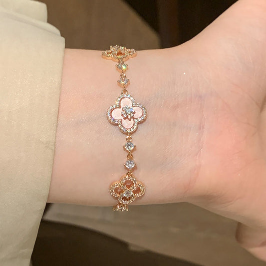 LunaBloom Rosé Shimmering Bracelet