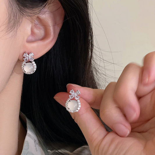 LunaGlow Ethereal Stud Earrings