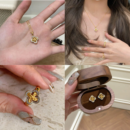 LunaBloom Refined Knot Jewelry Set