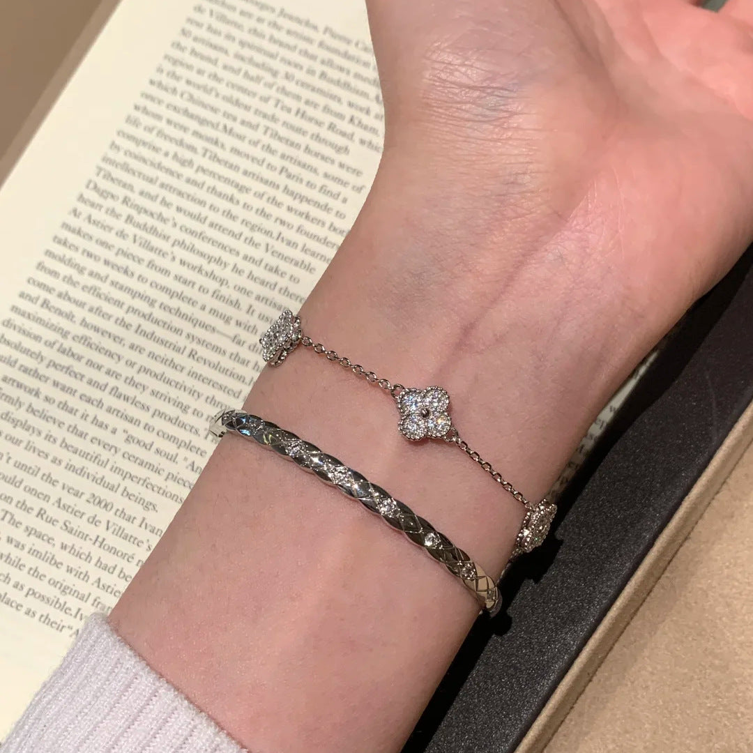 LunaBloom Silver Jewelry Set