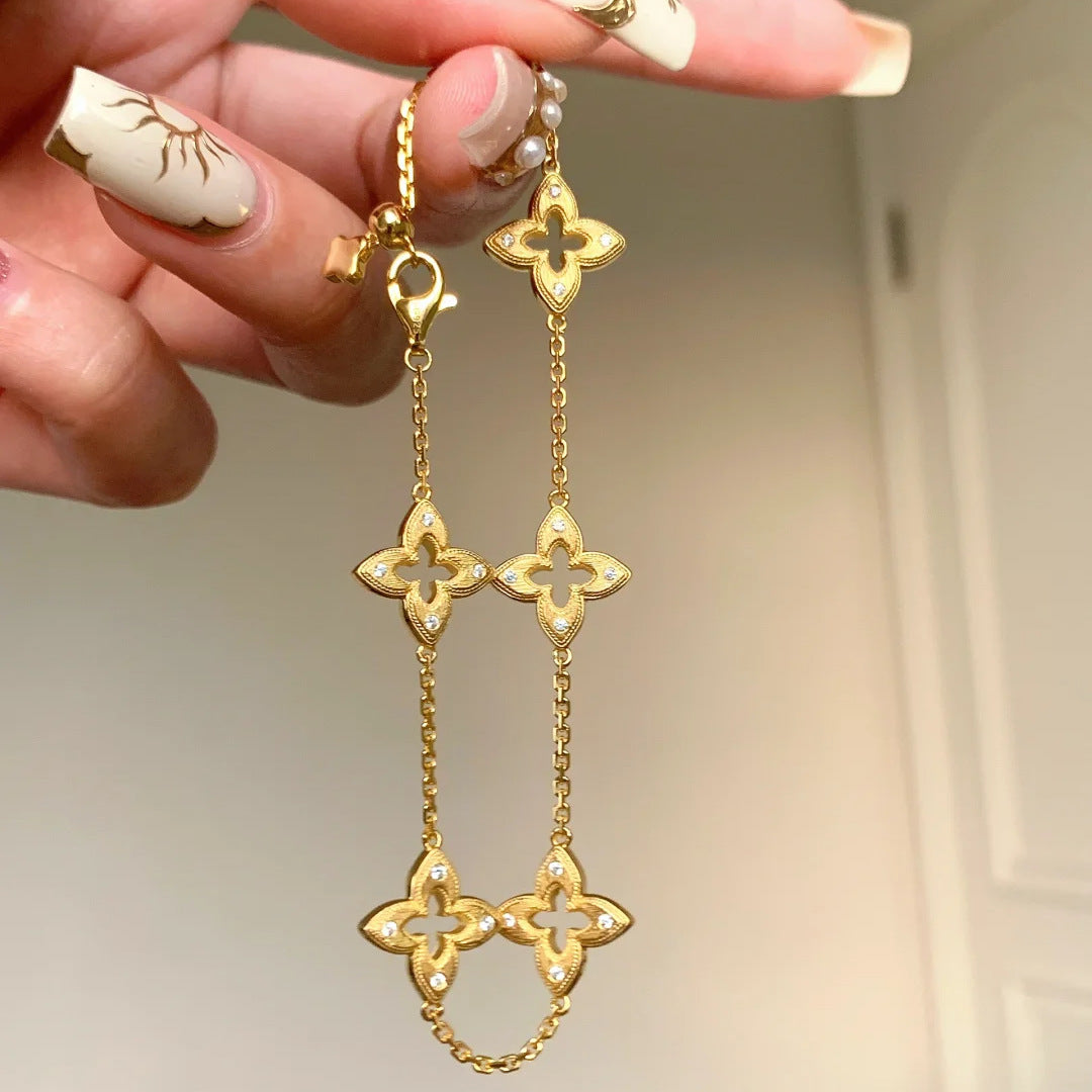 LunaBloom Openwork Refined Jewelry Set