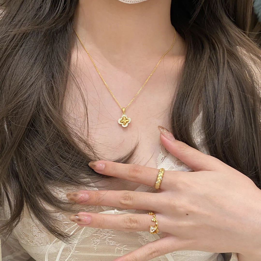 LunaBloom Refined Knot Jewelry Set