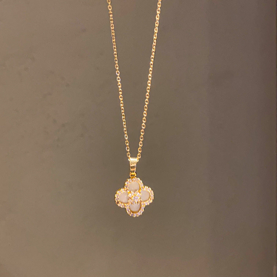 LunaBloom Rosé/Ivory Necklace