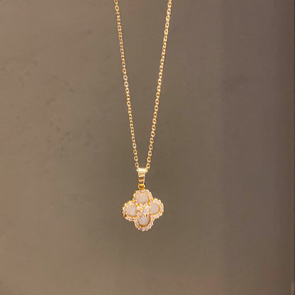 LunaBloom Rosé/Ivory Necklace