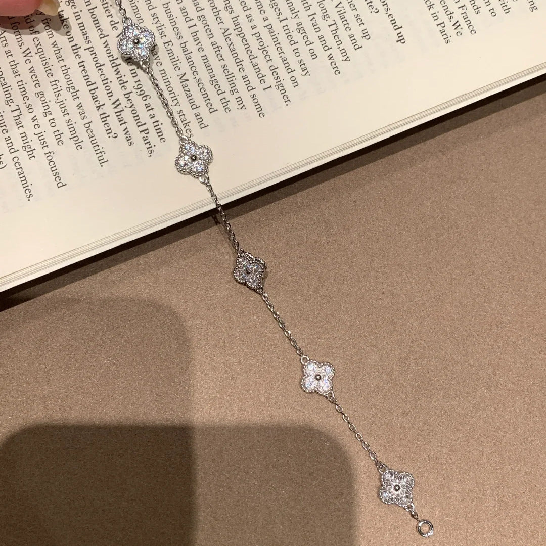LunaBloom Silver Jewelry Set