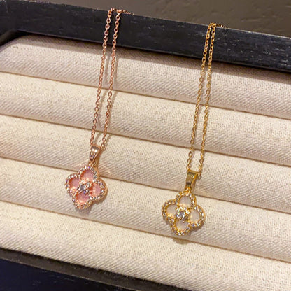 LunaBloom Rosé/Ivory Necklace