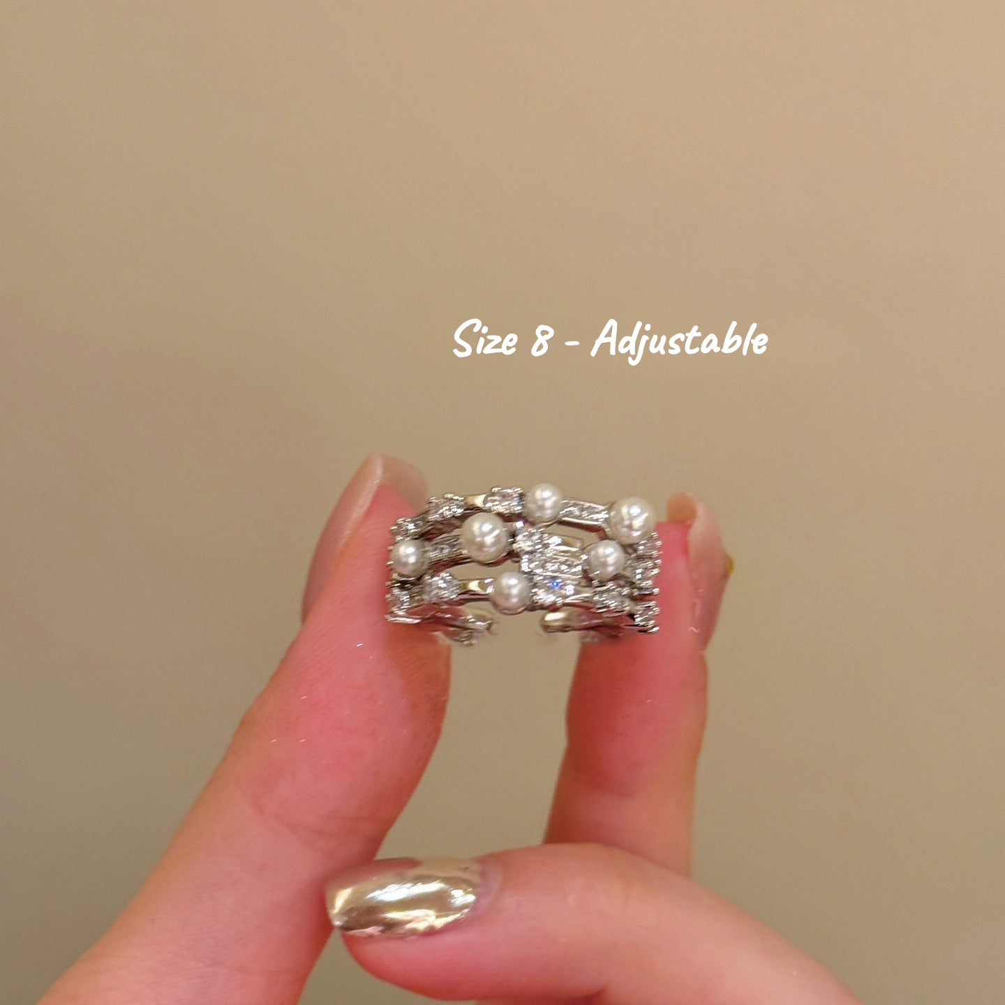 LunaGrace Pearl Ring