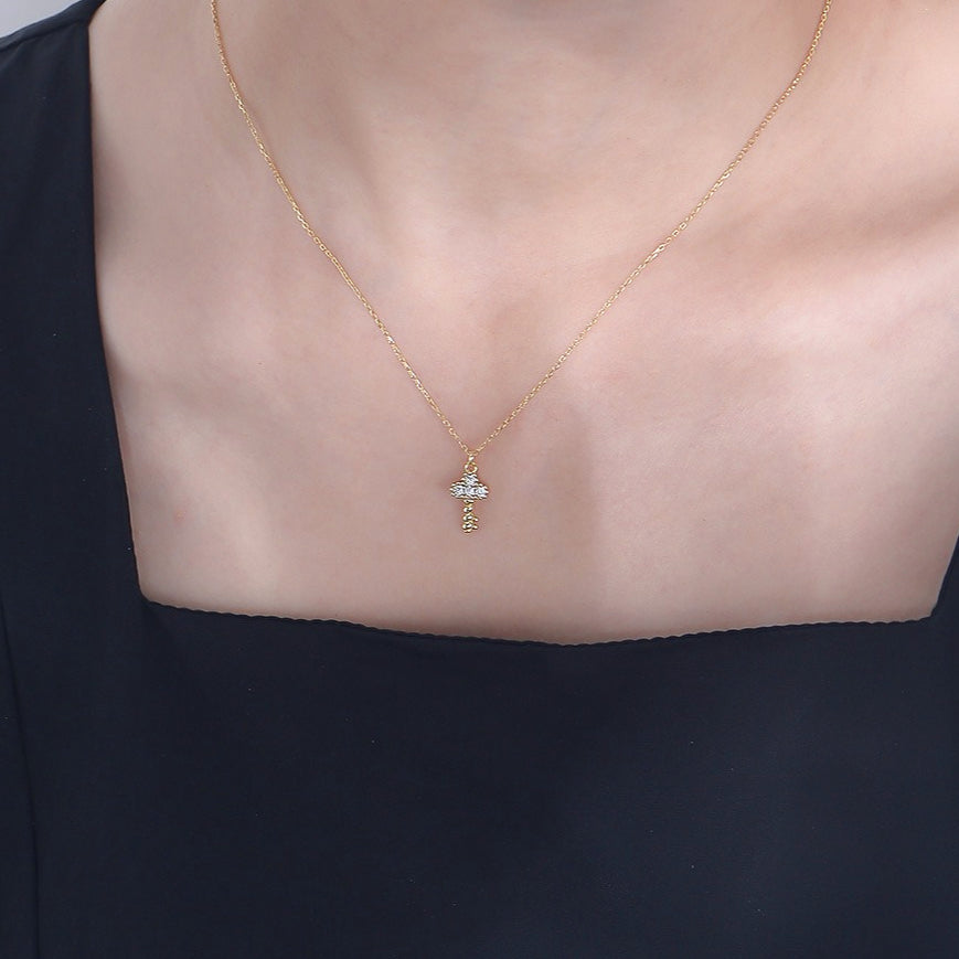 LunaClave Petite Necklace