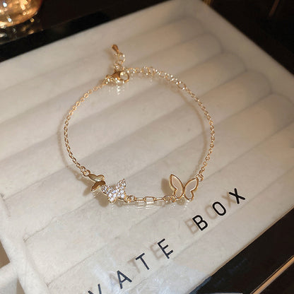 LunaPapillon Dainty Gold Bracelet