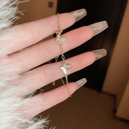 LunaPapillon Dainty Gold Bracelet