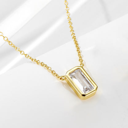 LunaBaguette Refined Necklace
