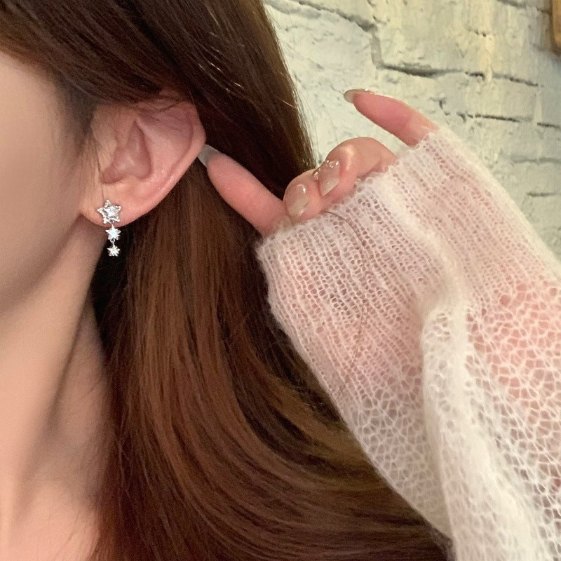 LunaStar Shimmering  Drop Earrings