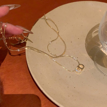 LunaDuo Layered Necklace