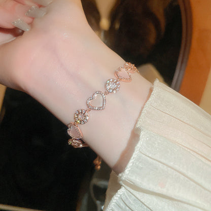 LunaHeart Rosé Ethereal Bracelet