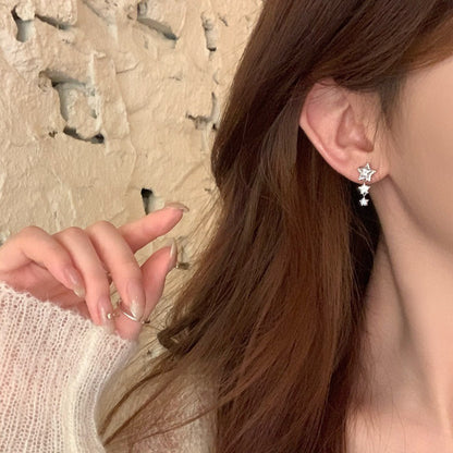 LunaStar Shimmering  Drop Earrings