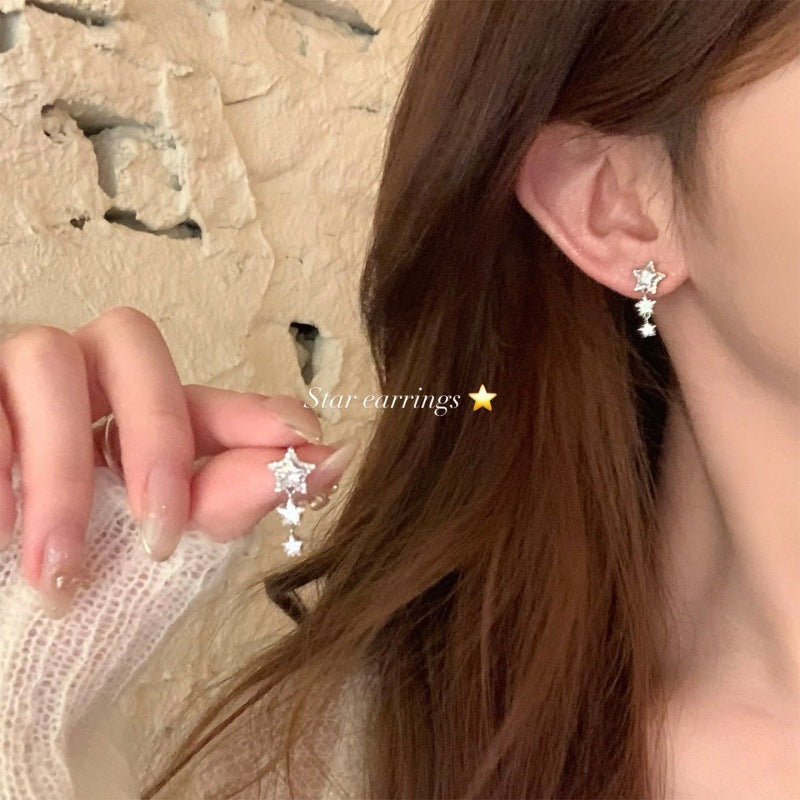 LunaStar Shimmering  Drop Earrings