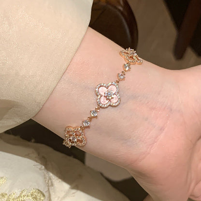 LunaBloom Rosé Shimmering Bracelet
