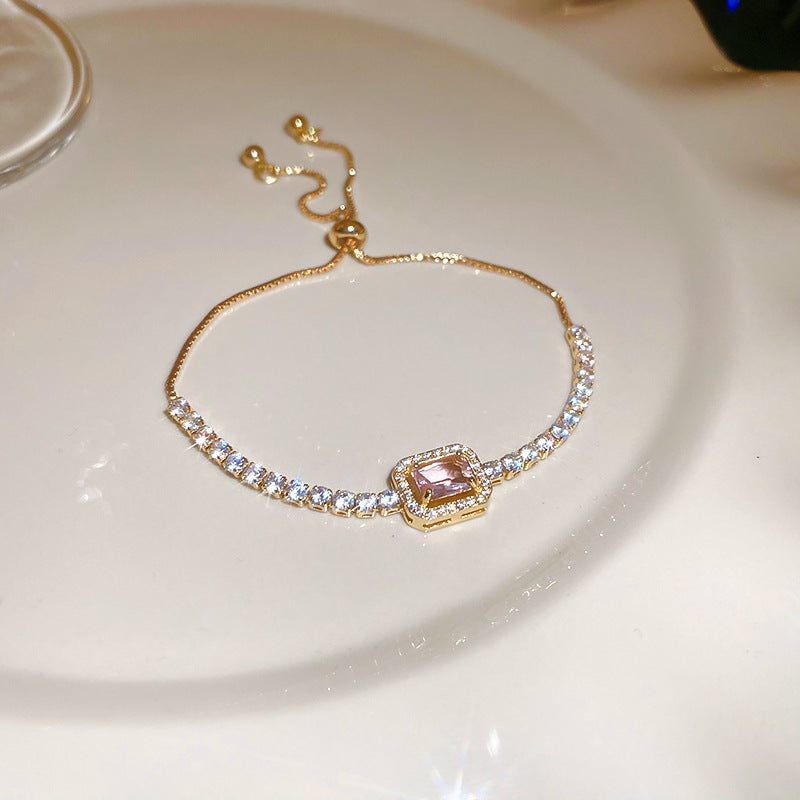 LunaGlow Rosé Ethereal Bracelet