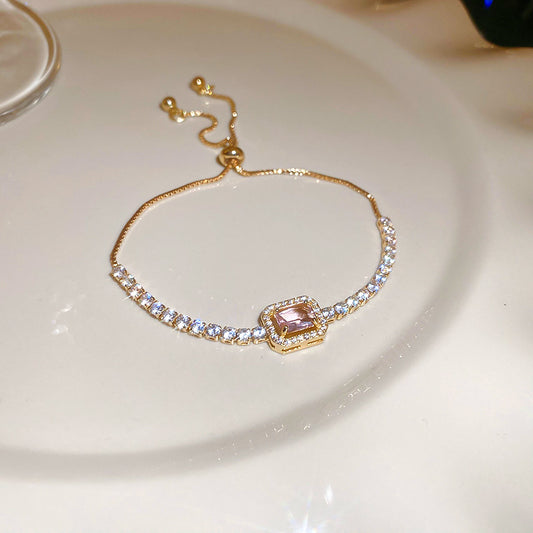 LunaGlow Rosé Ethereal Bracelet