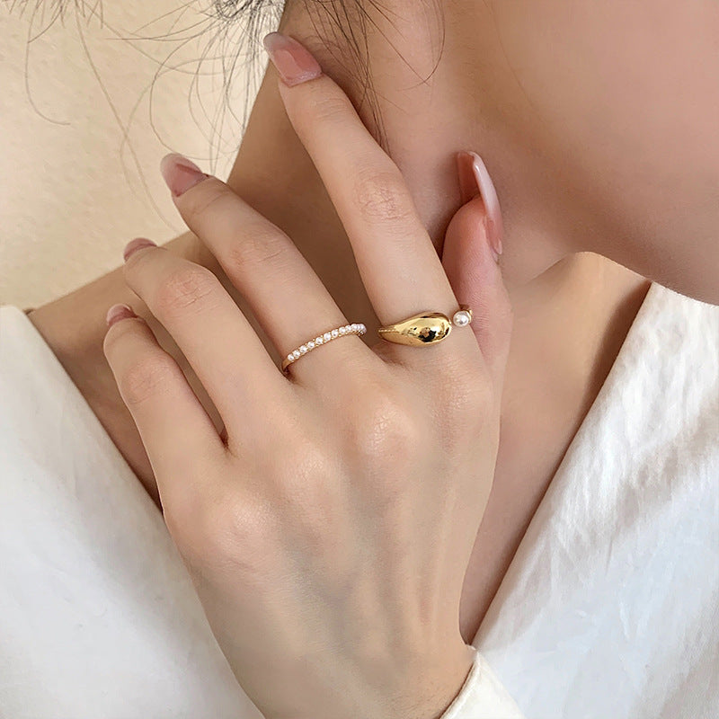 LunaGrace Dainty Ring Set