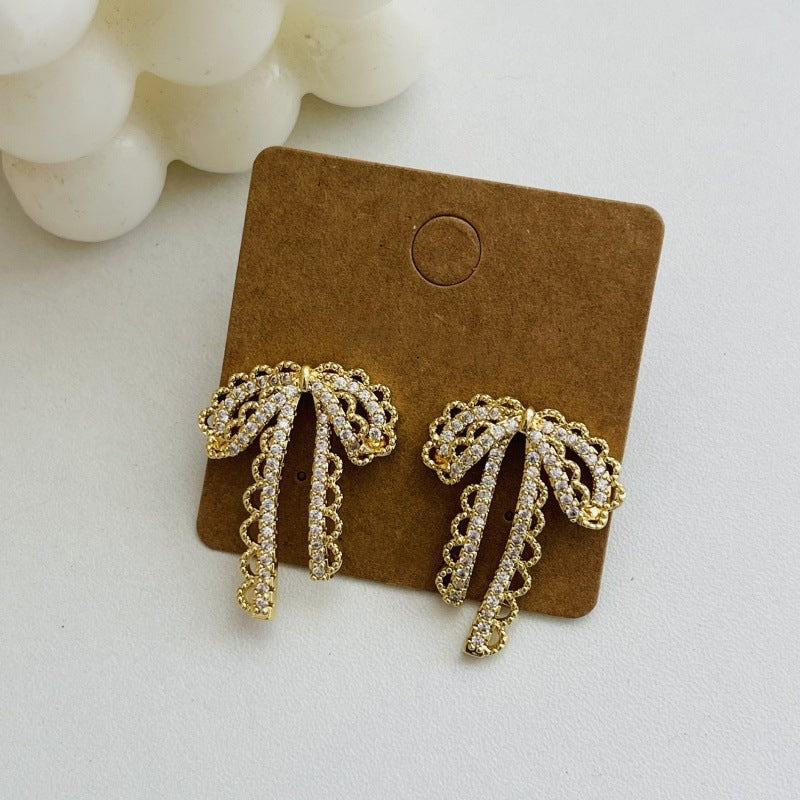 LunaBow Grace Stud Earrings