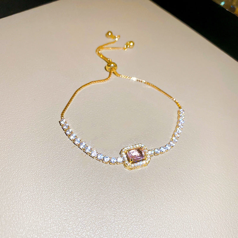 LunaGlow Rosé Ethereal Bracelet
