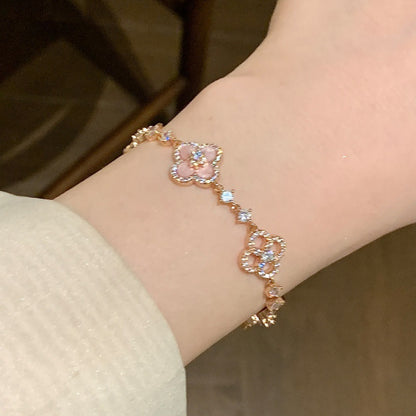 LunaBloom Rosé Shimmering Bracelet