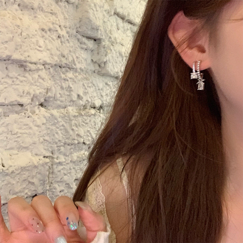LunaGlow Shimmering Drop Earrings