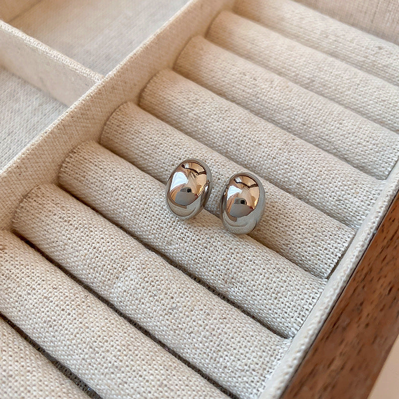 LunaPebble Minimalist Stud Earrings