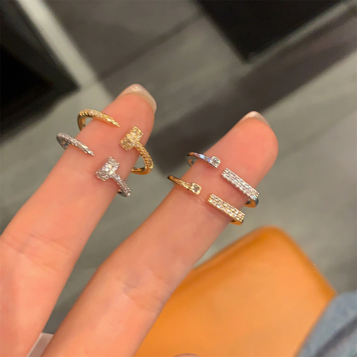 LunaEssence Petite Shimmering Ring