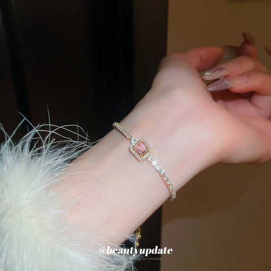 LunaGlow Rosé Ethereal Bracelet