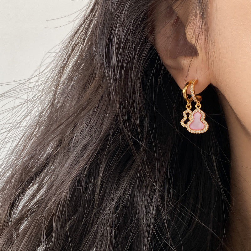 LunaDuet Rosé Grace Drop Earrings