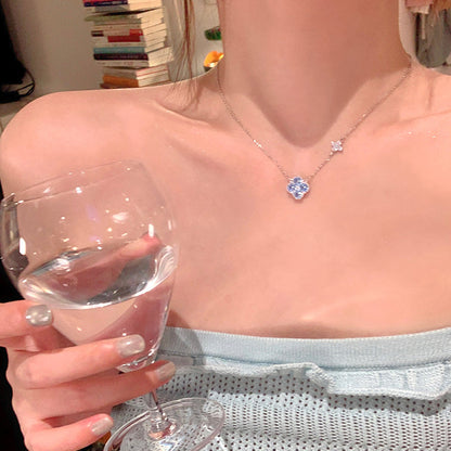 LunaBloom Dainty Shimmering Necklace