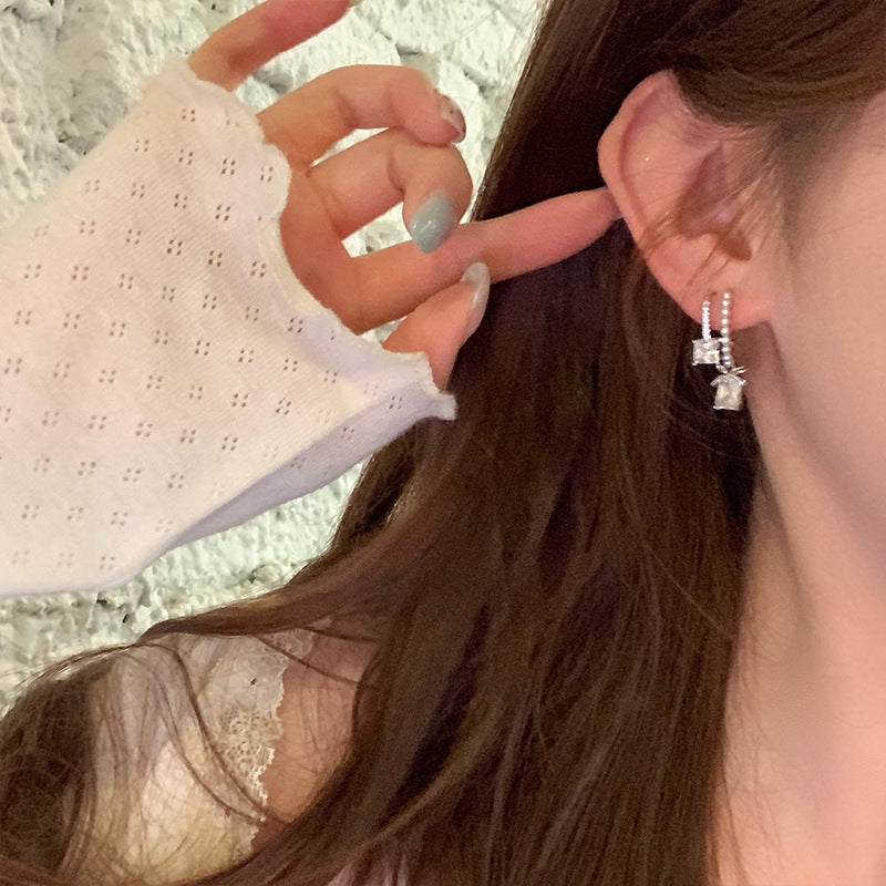 LunaGlow Shimmering Drop Earrings