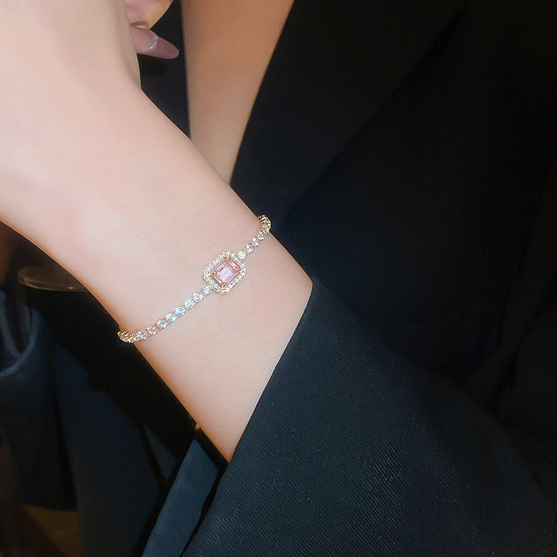 LunaGlow Rosé Ethereal Bracelet