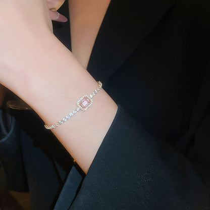 LunaGlow Rosé Ethereal Bracelet