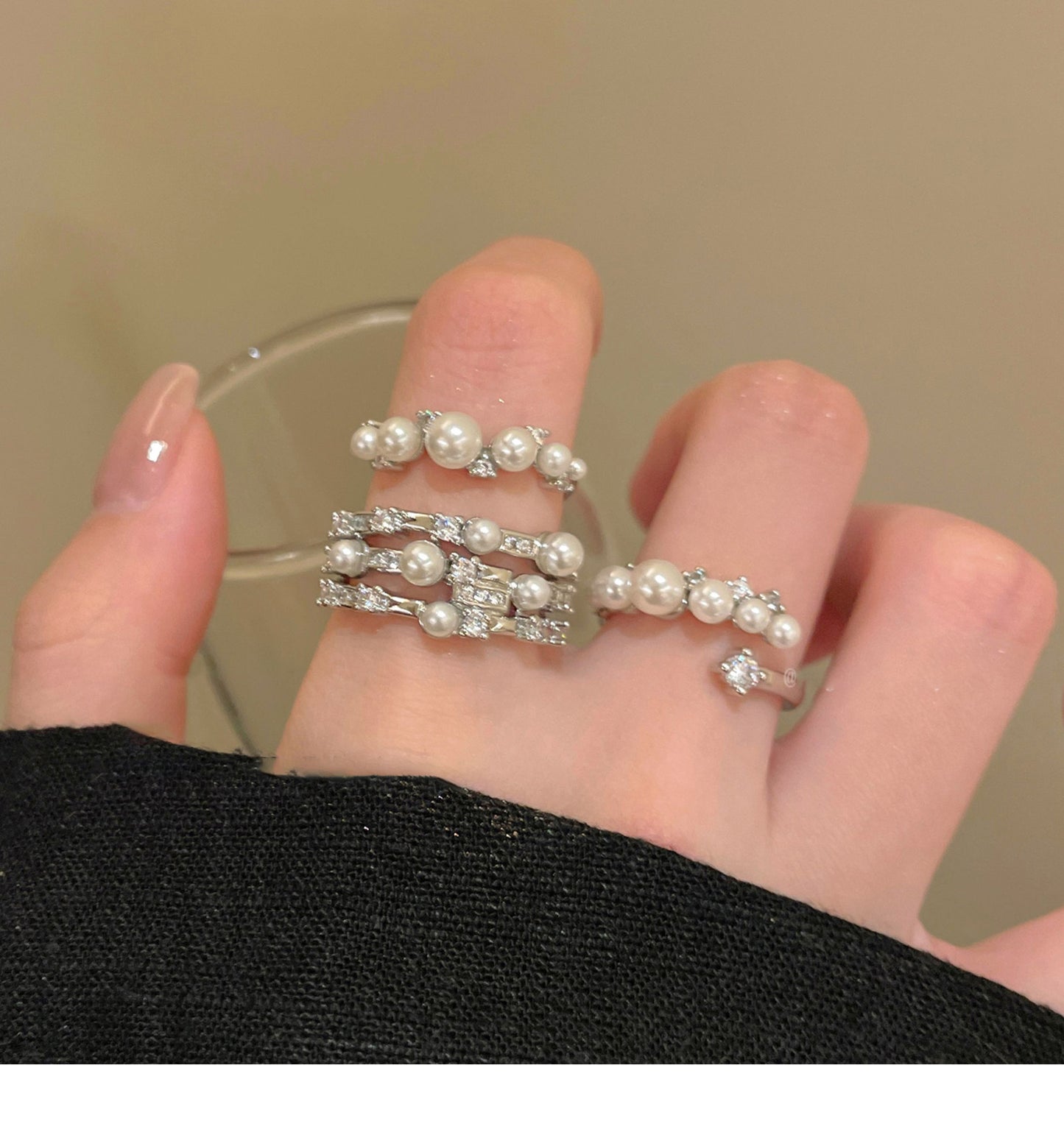 LunaGrace Pearl Ring