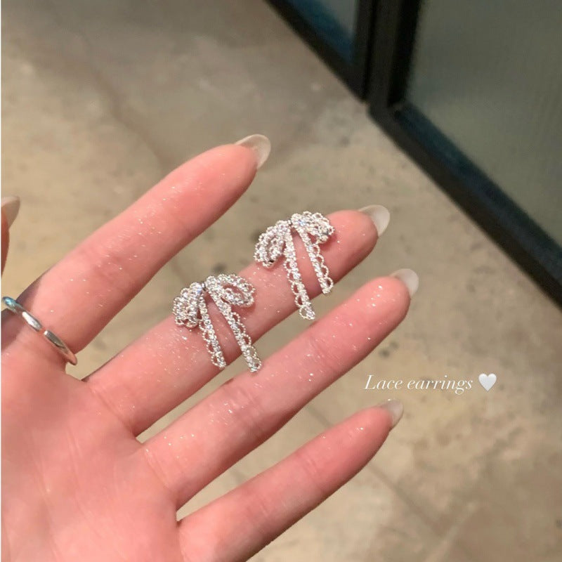 LunaBow Grace Stud Earrings