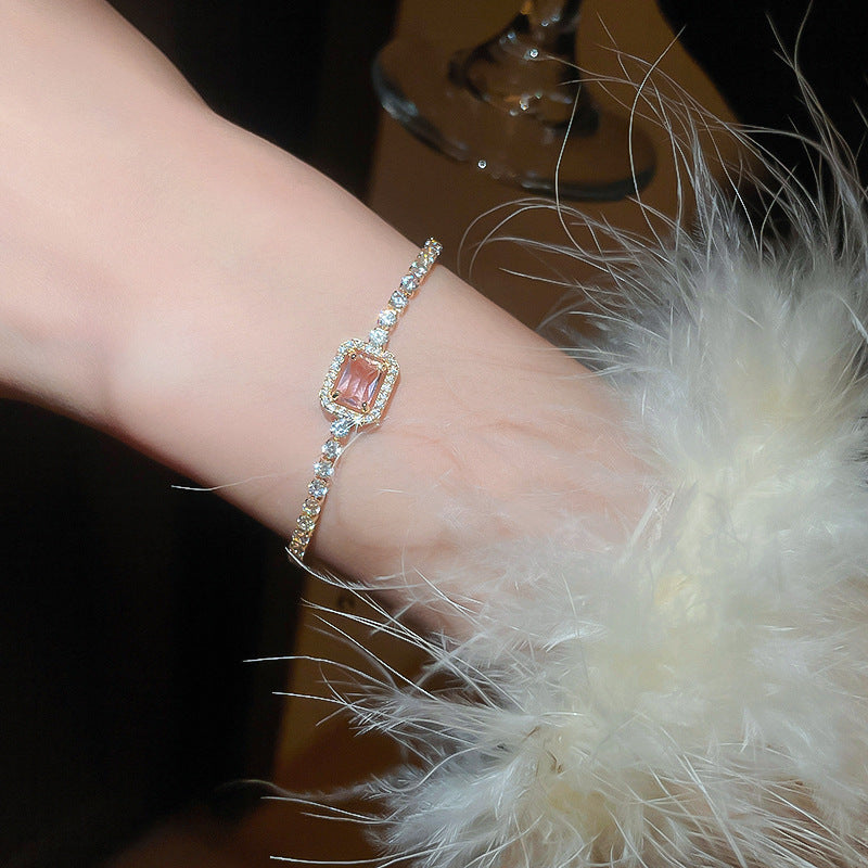 LunaGlow Rosé Ethereal Bracelet