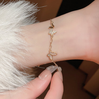 LunaPapillon Dainty Gold Bracelet