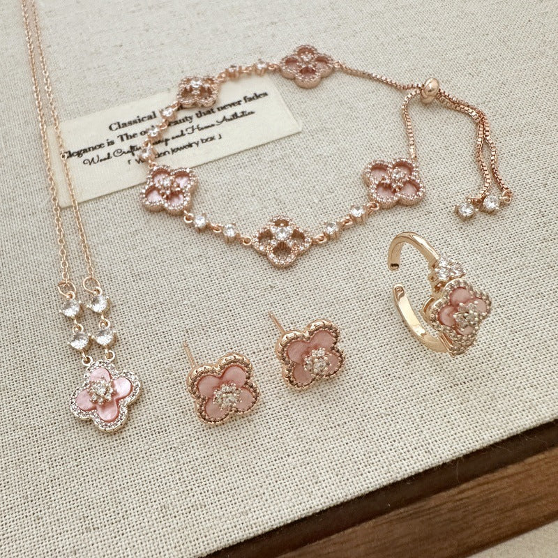 LunaBloom Rosé Jewelry Set