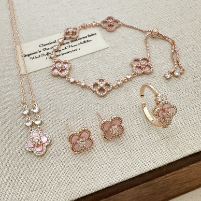 LunaBloom Rosé Jewelry Set