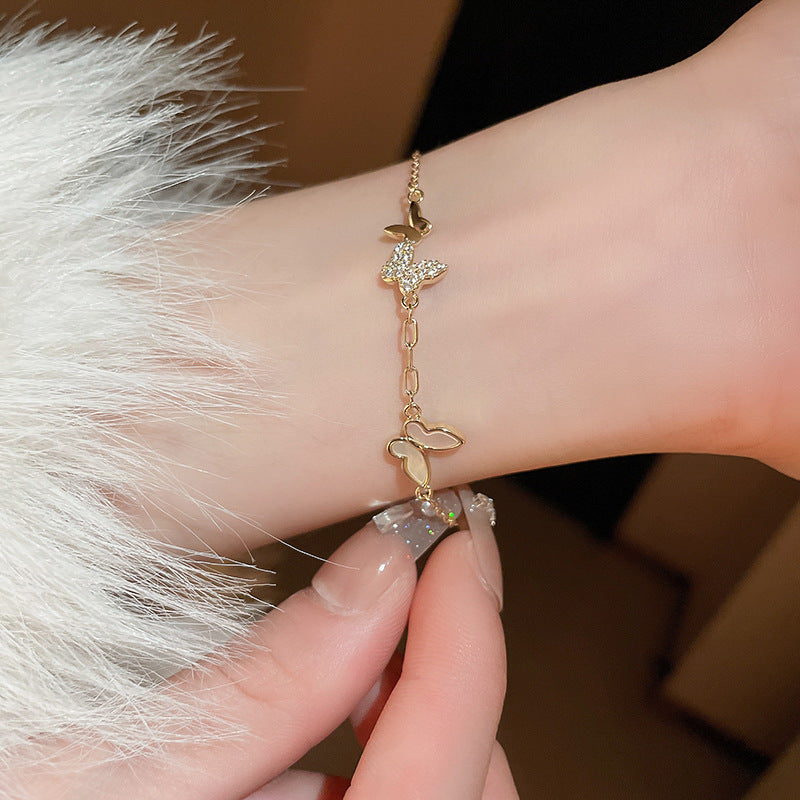 LunaPapillon Dainty Gold Bracelet