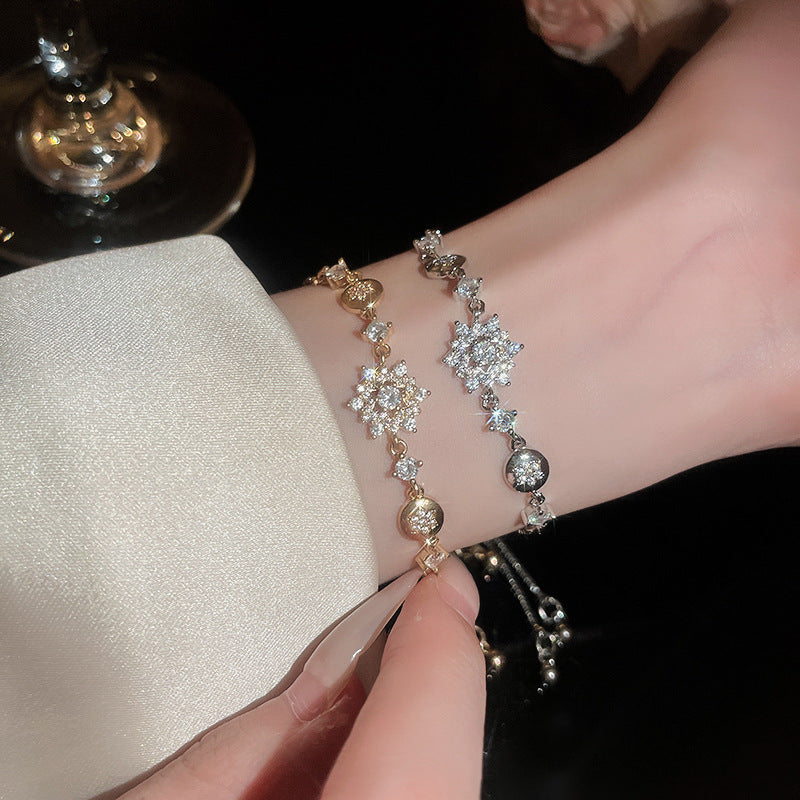 LunaGlow Petite Shimmering Bracelet