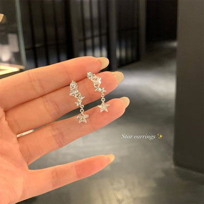 LunaStar Shimmering Drop Earrings