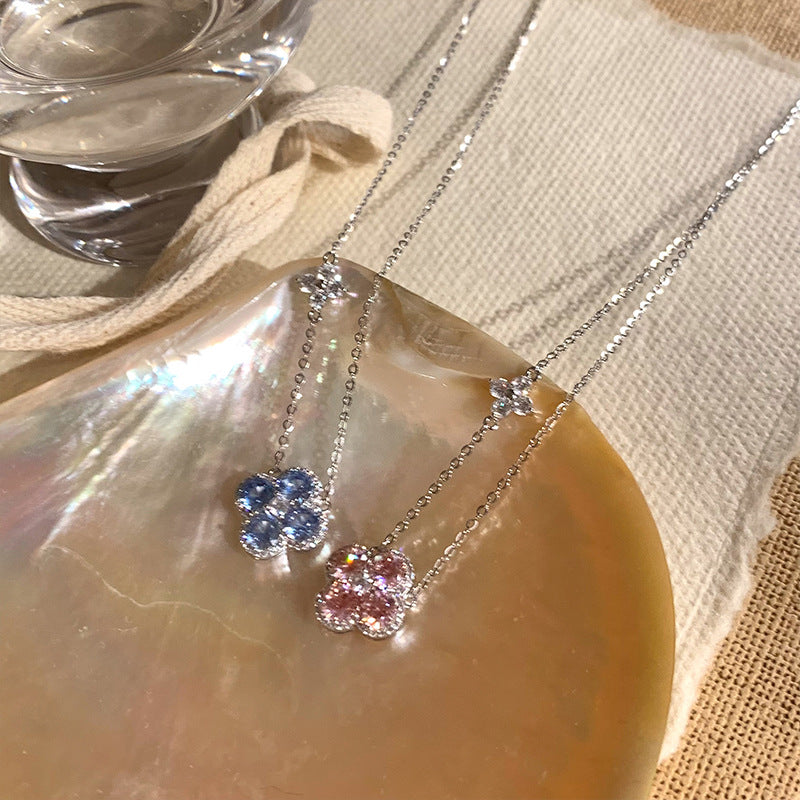 LunaBloom Dainty Shimmering Necklace