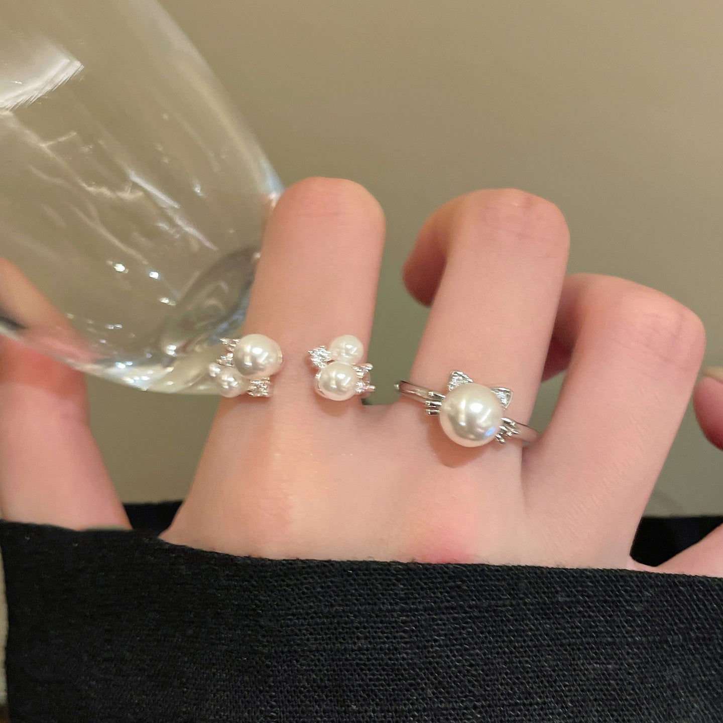 LunaGrace Pearl Ring