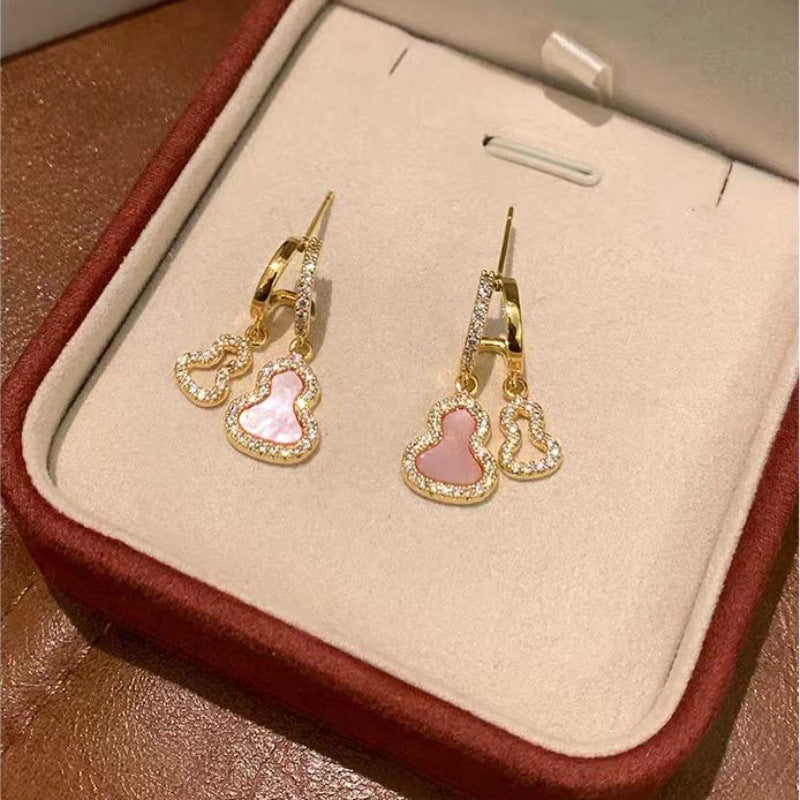 LunaDuet Rosé Grace Drop Earrings