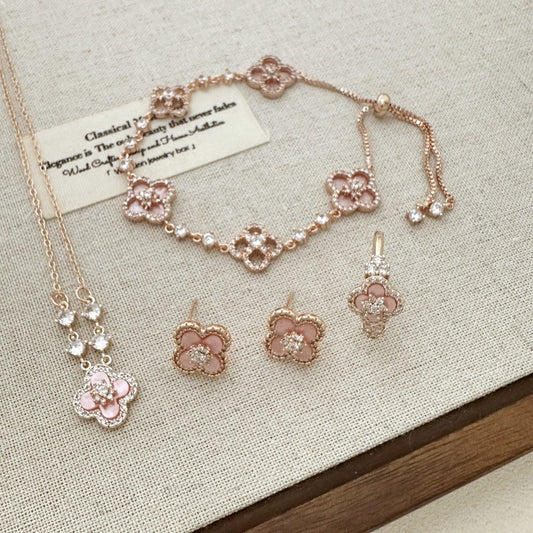 LunaBloom Rosé Jewelry Set